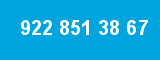 922 851 38 67 922 851 38 67